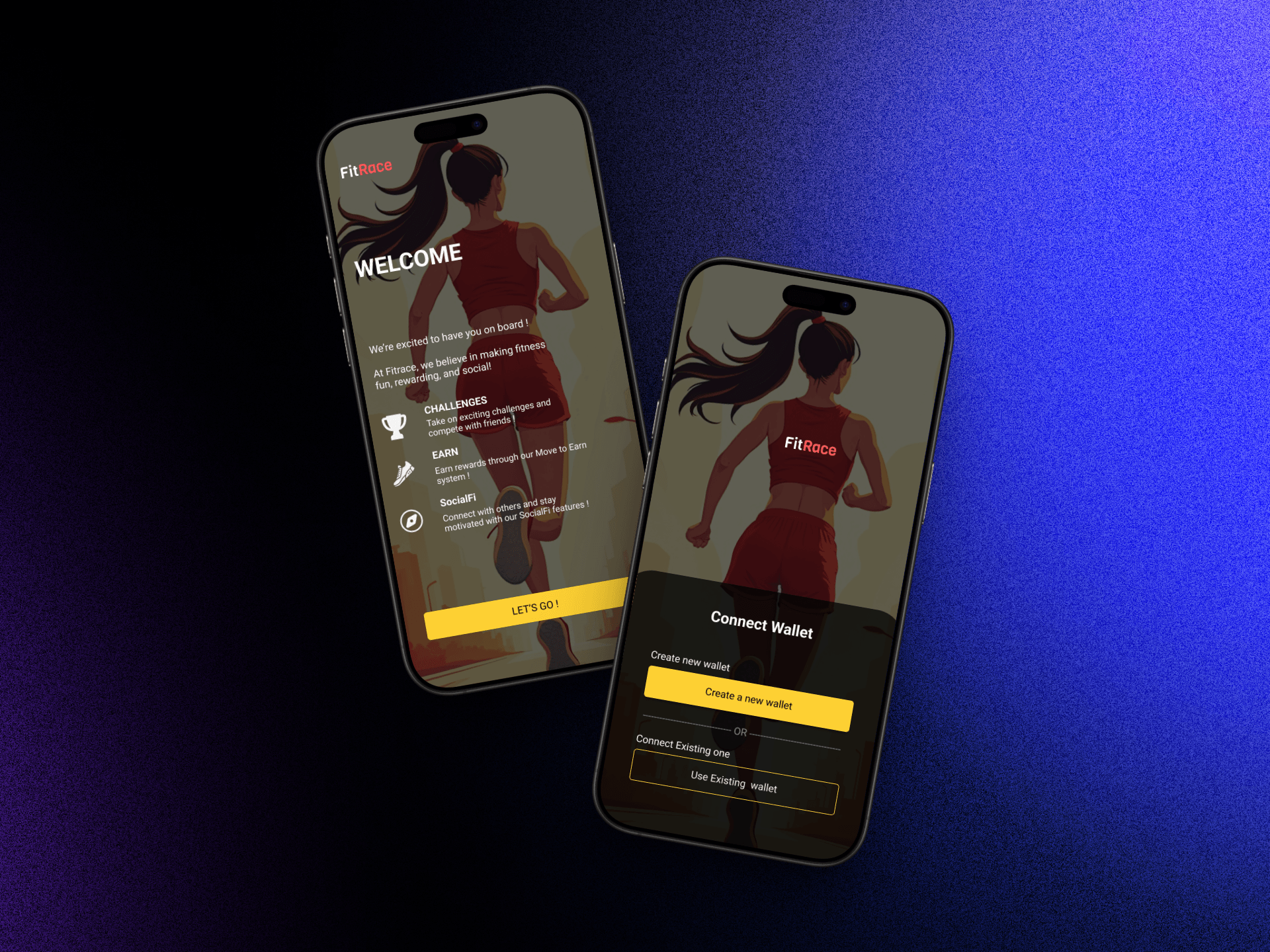 FitRace Information Architecture